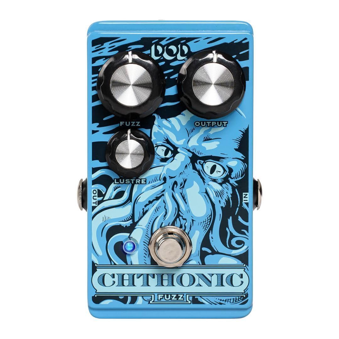 Amazon.com: Digitech DOD-CHTHONIC Fuzz Pedal : Musical Instruments