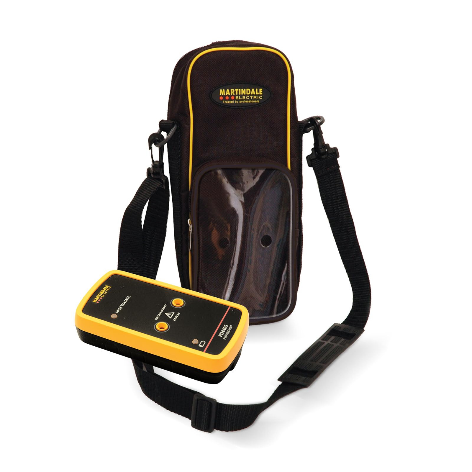 Martindale PD440S-C 440V AC Proving Unit with TC71 Soft Carry Case, Yellow