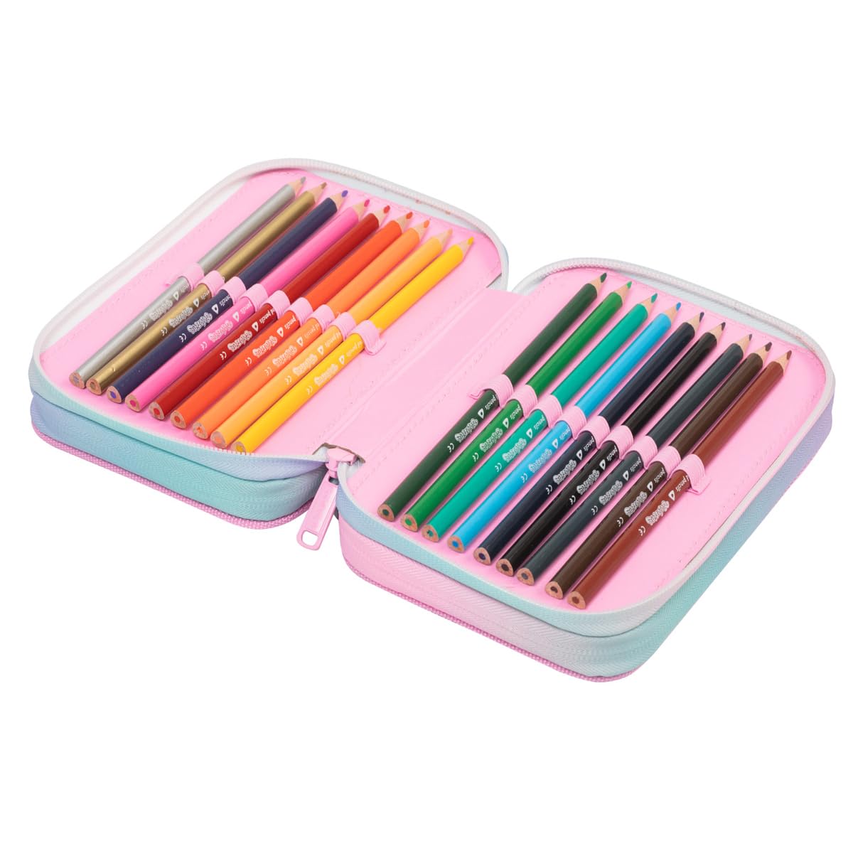 Coolpack Sweter 3 Sunny Day F067663 piórnik wielokolorowy, Wzór 13, 20 x 12.5 x 6 cm, Piórnik