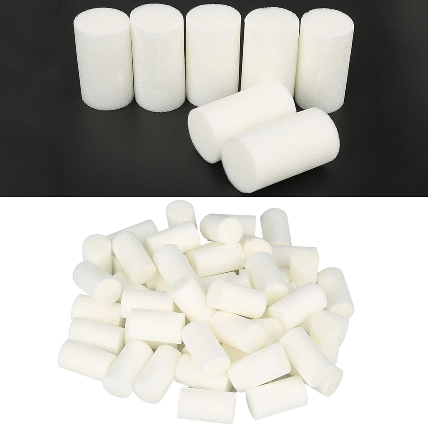 Prefilter Sponge Replacement Cylinders for Electric Air Compressor Parts 30MPa - 50pcs Accessories