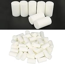 Aramox 50pcs Filtre de Pompe à Pression Haute Pression électrique Filtre à Air à Haute PCP Réutilisable avec du Coton de Fibre de qualité pour le Compresseur d'Air 30 MPA