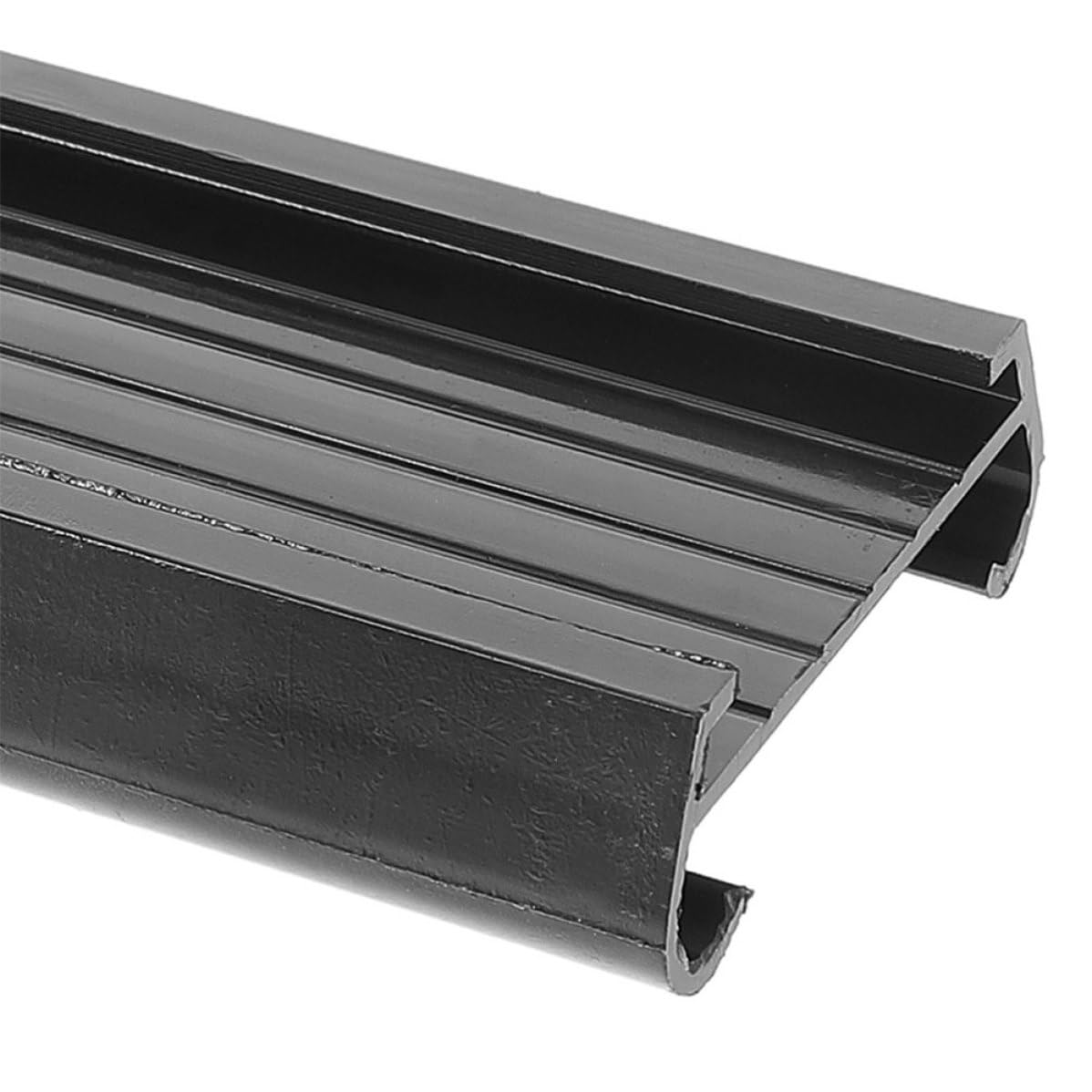 Cabilock 40 Pièces Porte-étiquette D'étagère en Pvc Noir pour