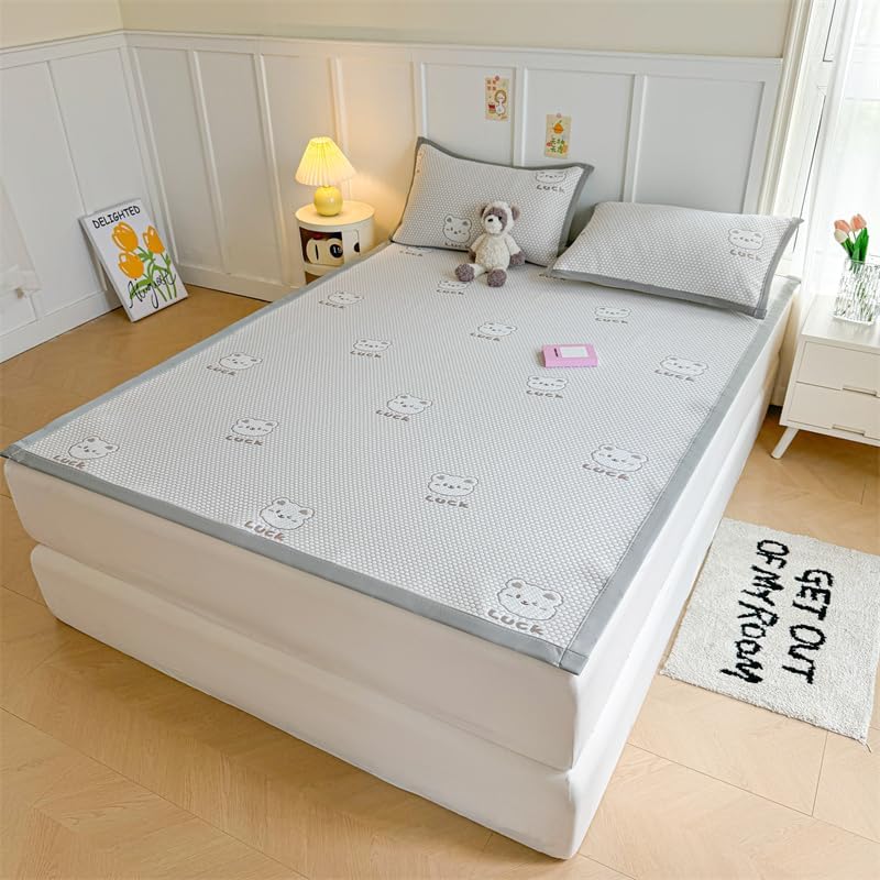 Cooling Mattress Pad, Mattress Protector for Hot Sleepers, Soft Breathable Topper, Deep Pocket Cover Stretches up to 8-11 Inches Deep, Hotel Quality (Coffee,Full 54"x75")