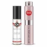 CA Perfume Duo Impression of Toni Girl For Women Perfume Layering Set Long Lasting Travel Size EDP + Body Oil Roll-On Bottle 0.27 Fl Oz+0.33 Fl Oz