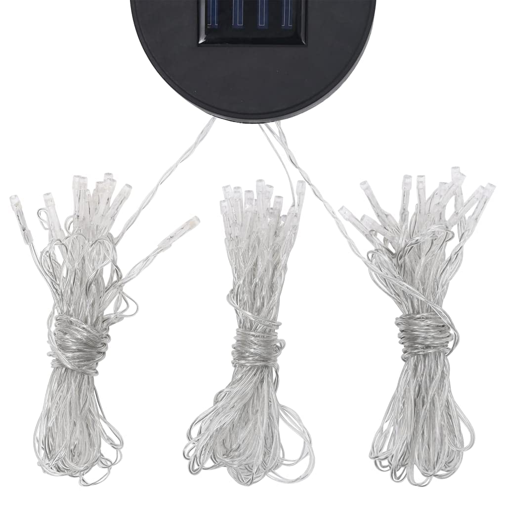 vidaXL Gartenzelt mit LED-Lichterkette 3x3 m Anthrazit