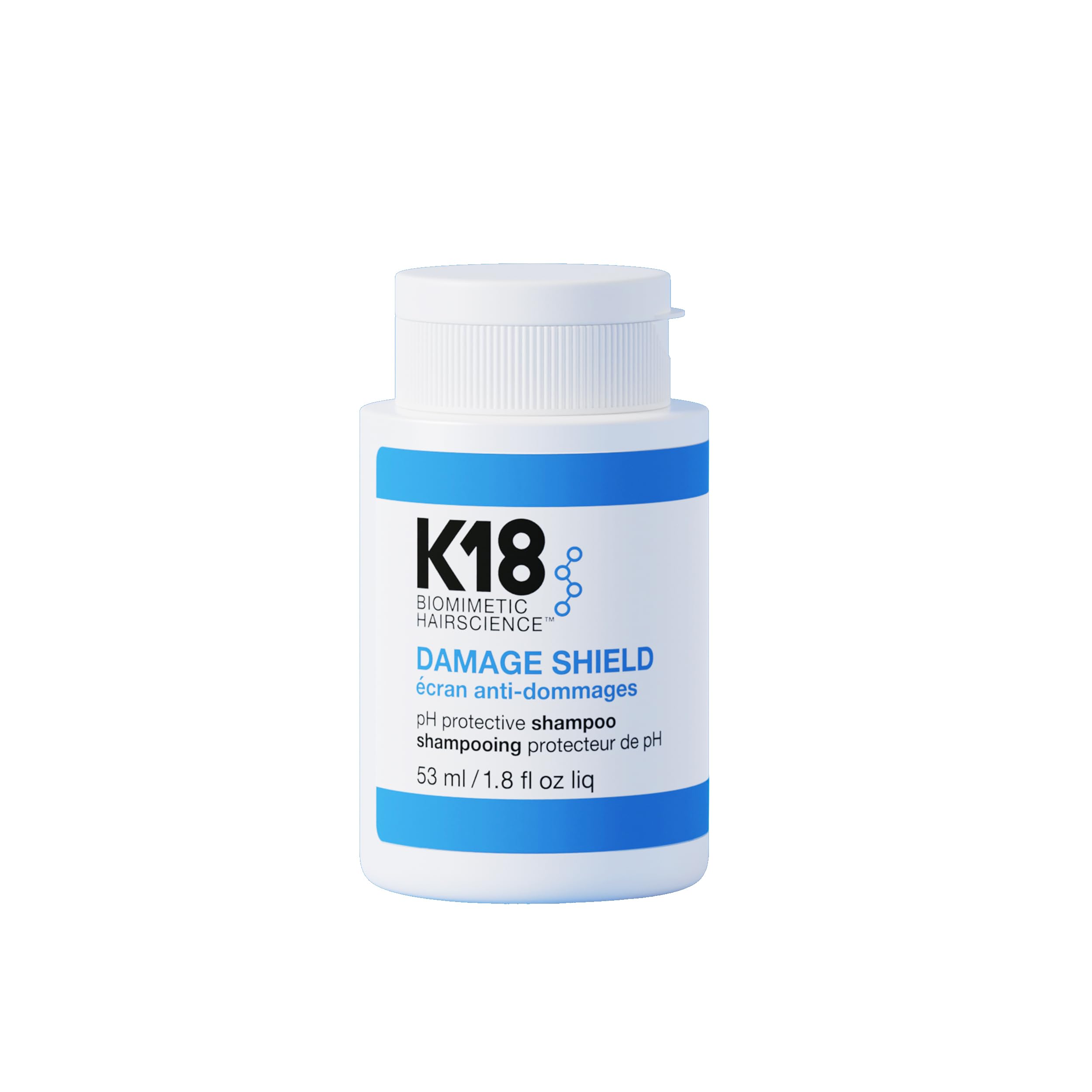 K18 Damage Shield Protective Shampoo, Reduces Frizziness & Tangles