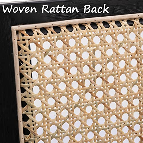 Black-Rattan-Dining-Chairs-Set-of-4-Accent-Wicker-Dining-Chair-with-Cane-Back-Mid-Century-Modern-Rattan-Armchair-Comfy-Side-Chair-for-KitchenDining-RoomLiving-Room 61WAHw0sSDL