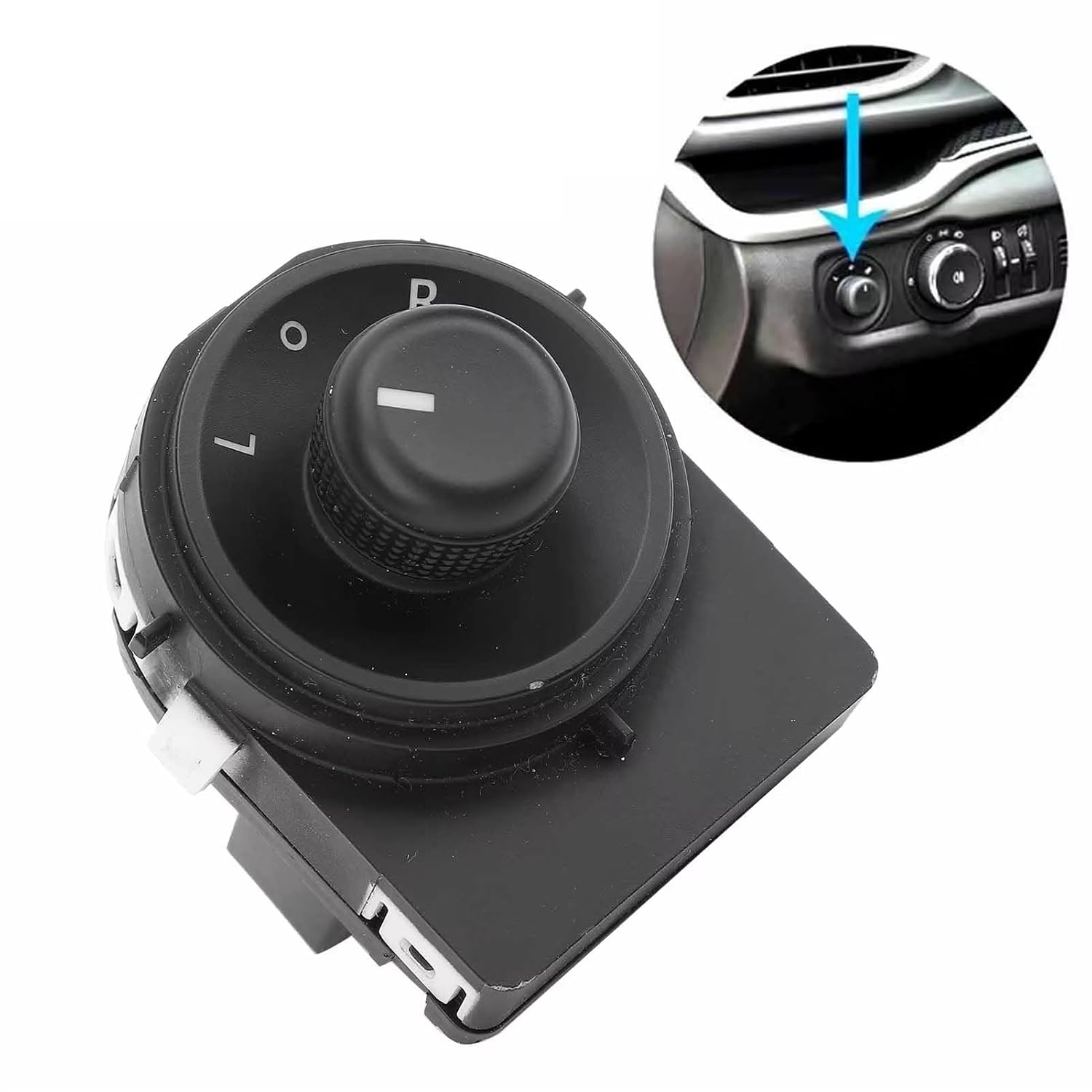 Car Mirror Switch Compatible with Chevrolet for Aveo for Sonic 2012-2020 Car Driver Side Power Mirror Switch Control 95328440 95460071