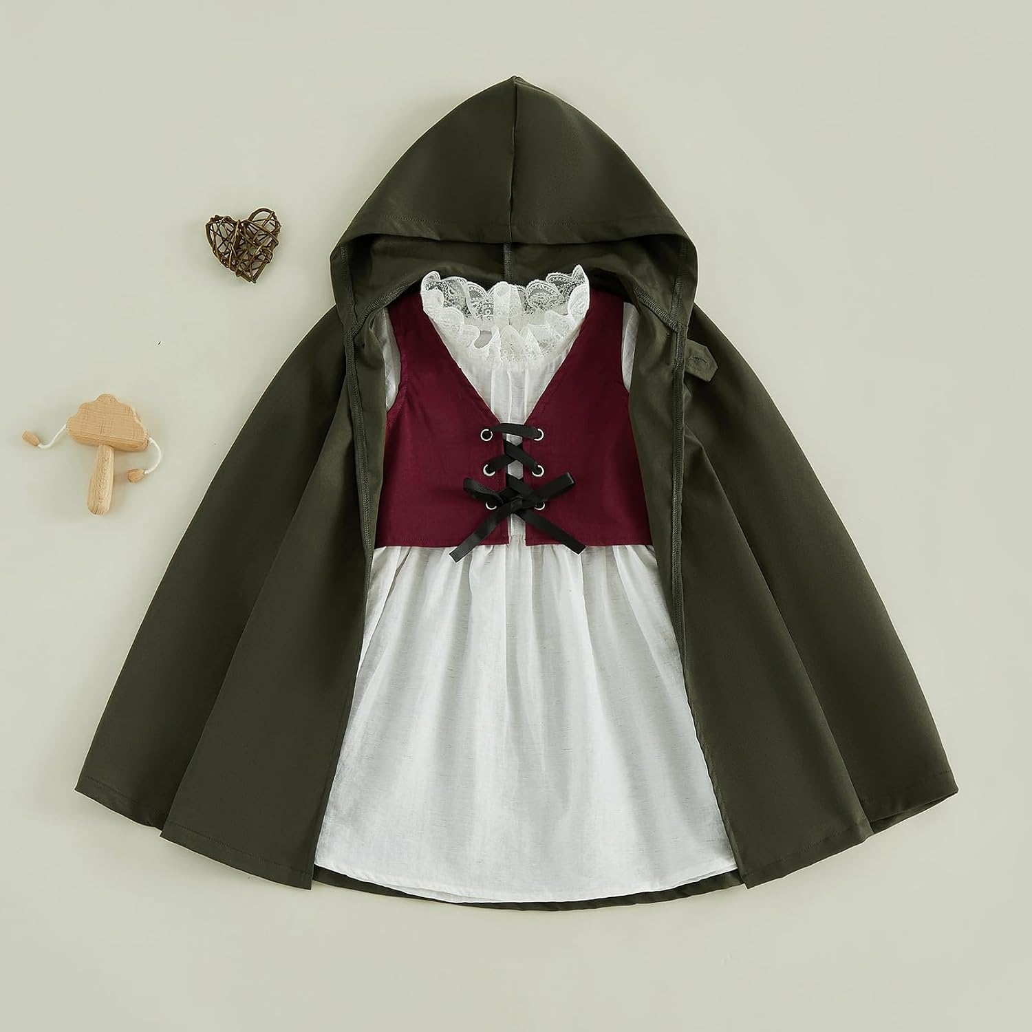 Baby Girl Halloween Hobbit Costume Ring Bearer Medieval Outfits