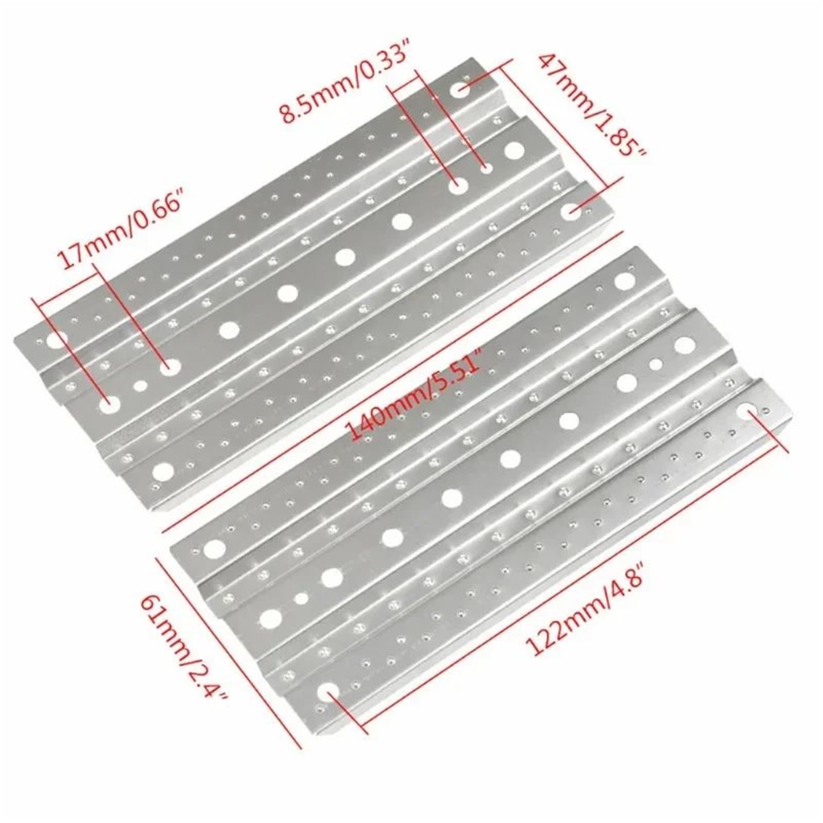 Rampas Recuperación Escalera 2pcs para Axial para SCX10 1/10 RC Piezas para RC