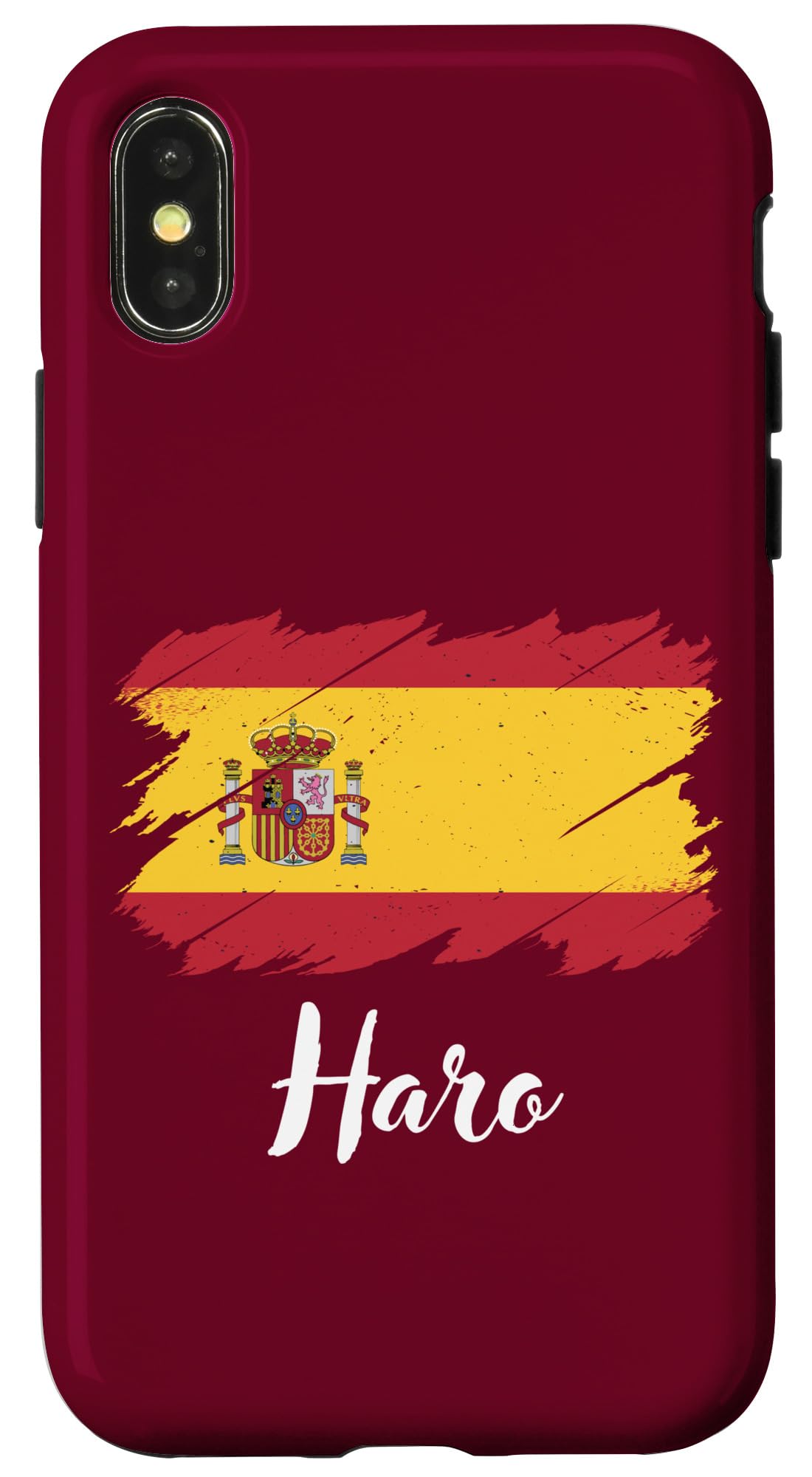 Haro Spain, Spanish Flag, Haro Case for iPhone X/XS