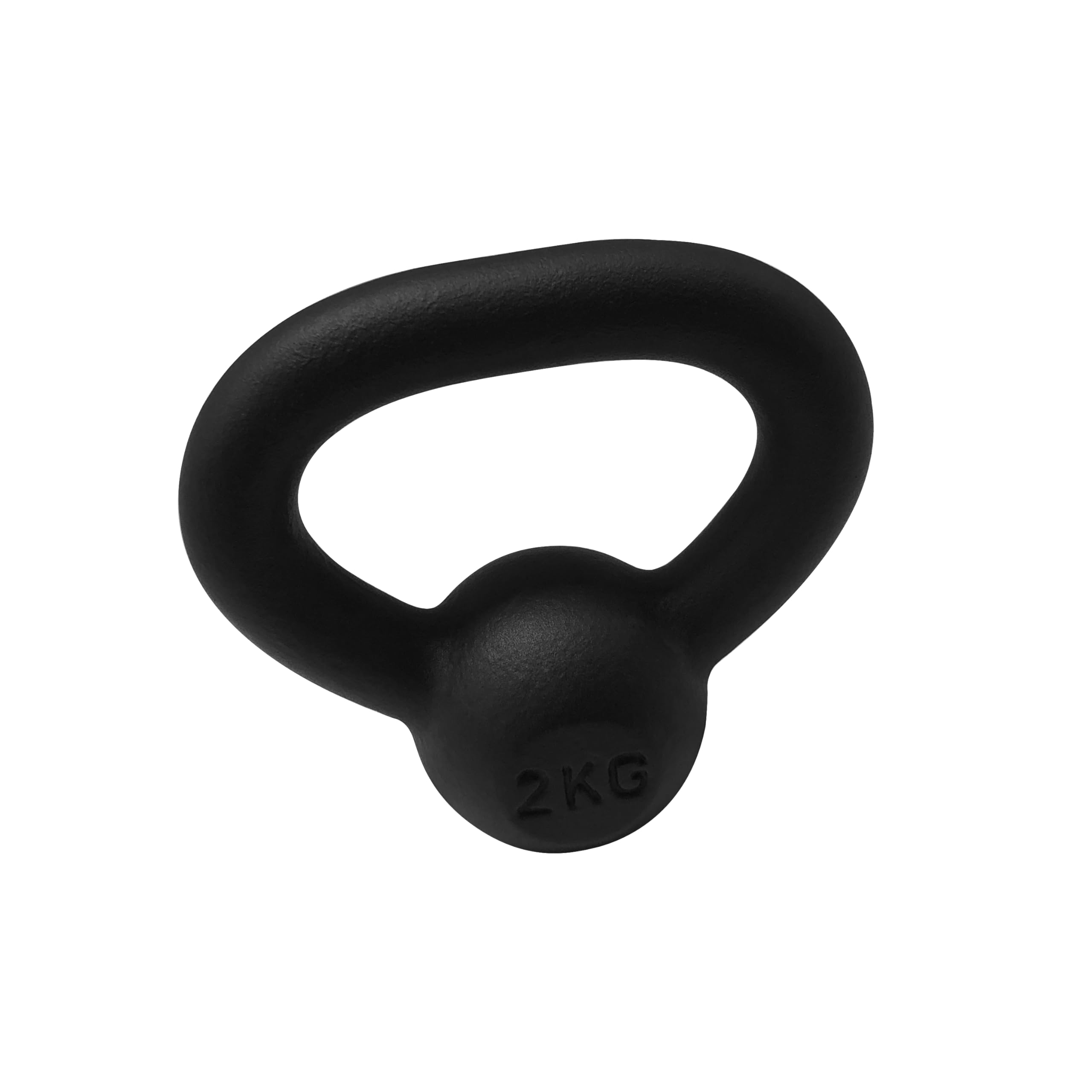Athlyt - Gusseisen Kettlebell 2 kg für Fitness-Enthusiasten, ideal für Zuhause, vielseitig einsetzbar zur Steigerung der