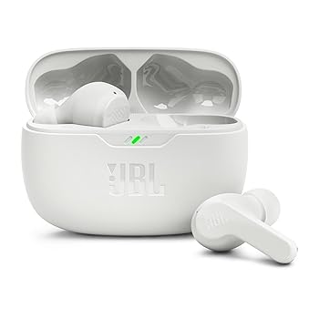JBL Wave Beam In-Ear Wireless Earbuds White