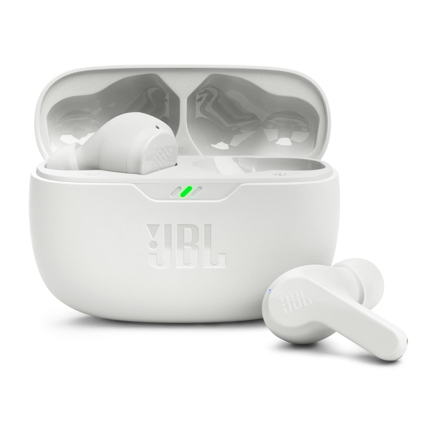 JBL Wave Beam in-Ear Wireless Earbuds (TWS) with Mic,App for Customized Extra Bass Eq,32 Hours Battery&Quick Charge,Ip54 Water&Dust Resistance,Ambient Aware&Talk-Thru,Google Fastpair (White) JBL Wave Beam in-Ear Wireless Earbuds (TWS) with Mic,App for Customized Extra Bass Eq,32 Hours Battery&Quick Charge,Ip54 Water&Dust Resistance,Ambient Aware&Talk-Thru,Google Fastpair (White)
