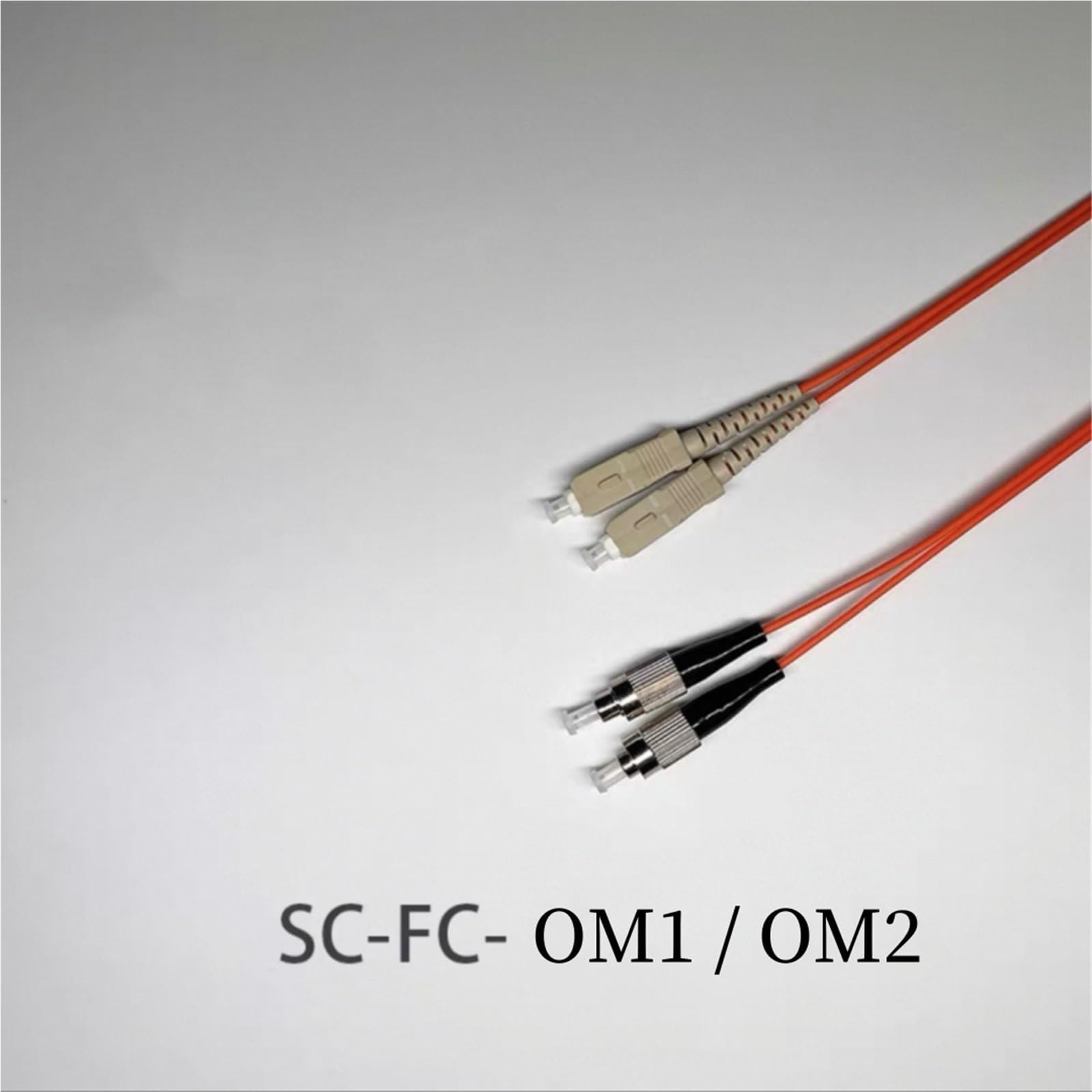 Câble de raccordement à fibre optique SC-FC OM1 OM2 Duplex 1-100 m (7 m 10 pièces OM1)