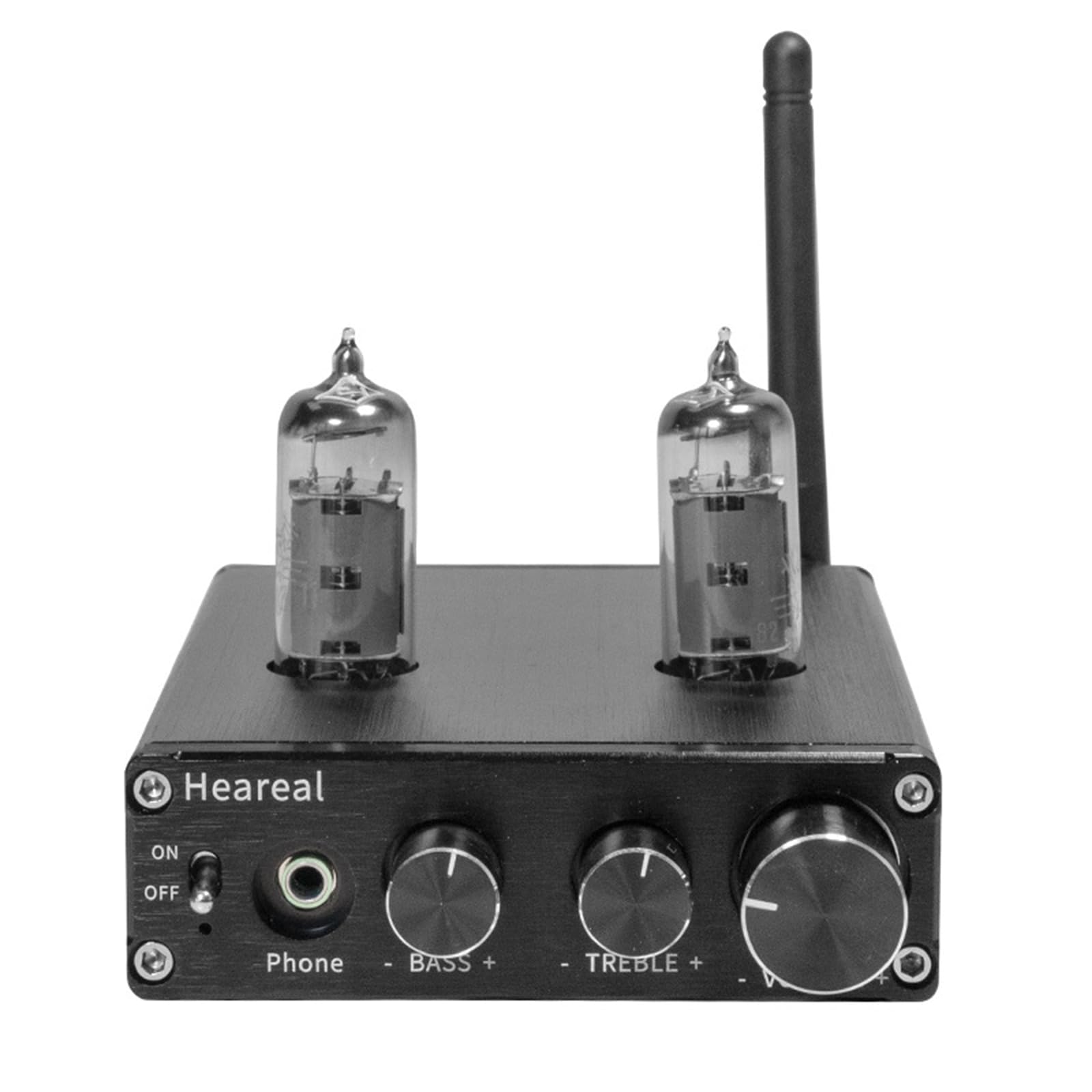 Amplificatore a tubo Home Audio, Home Audio Desktop Stereo Vacuum, Regola liberamente i bassi e gli alti, Mini amplificatore di potenza Hi-Fi integrato, per musica audiofila, Home Theater e giochi
