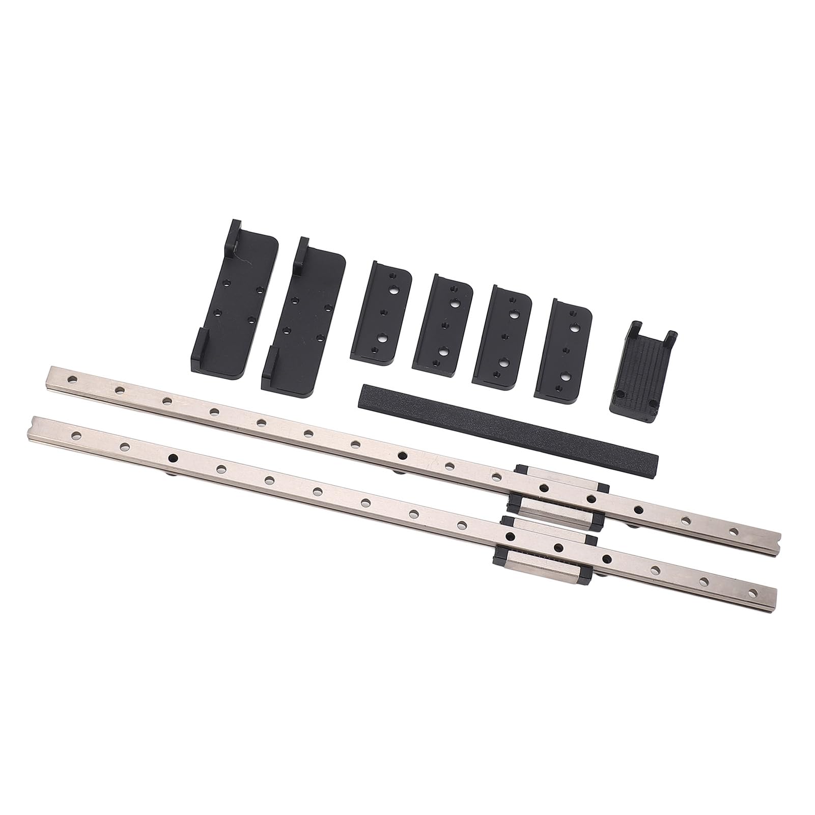 Ender 3 Linearschienen Kit, 2 Stück Führungsschienen, Y Achsen Führungsschiene mit Gleitblock, 3D Drucker Linearbewegungsschiene für Neptune 3 Pro 4 für Ender 3 Pro V2 S1 S1 Pro