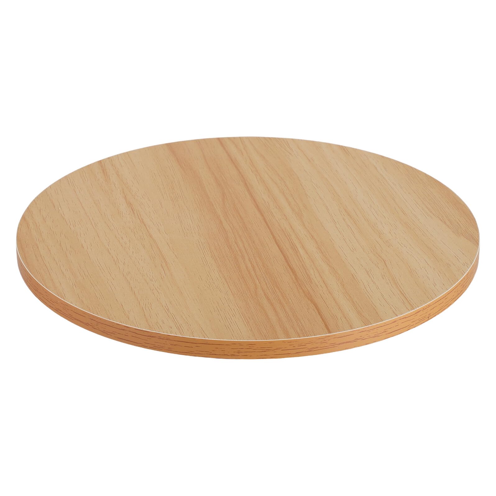 Plateau de table rond en bois massif de noyer de 30 cm de diamètre pour meuble élégant
