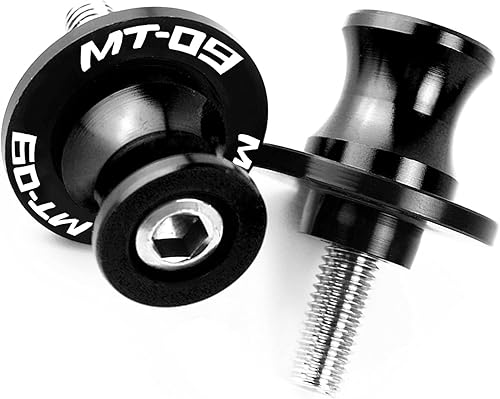 Swingarm - Tornillos de soporte deslizante para Yamaha MT09 FZ09 FJ-09 MT-09 Tracer 2014 2015 2016 2017 2018 (color negro)