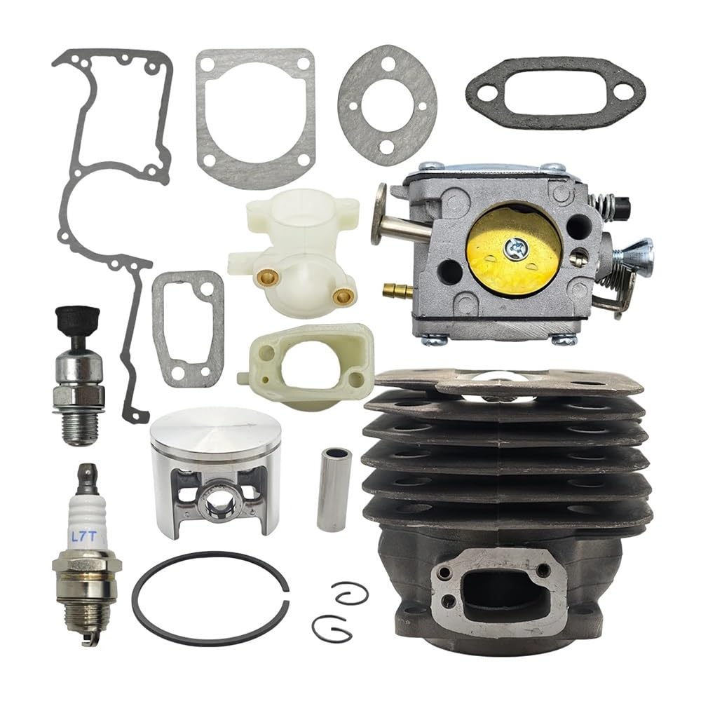 Dfzrwkhba One Color 52Mm Nikasil Cylinder Piston Carburetor Kit For Husqvar 268 272 272K 272Xp 61 Chainsaw 574331601, 503758172 W Manifold