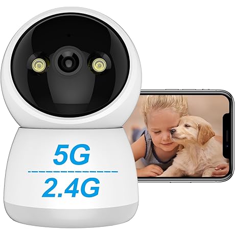 5GHz & 2.4GHz 360° Wifi IPC360 Security Camera
