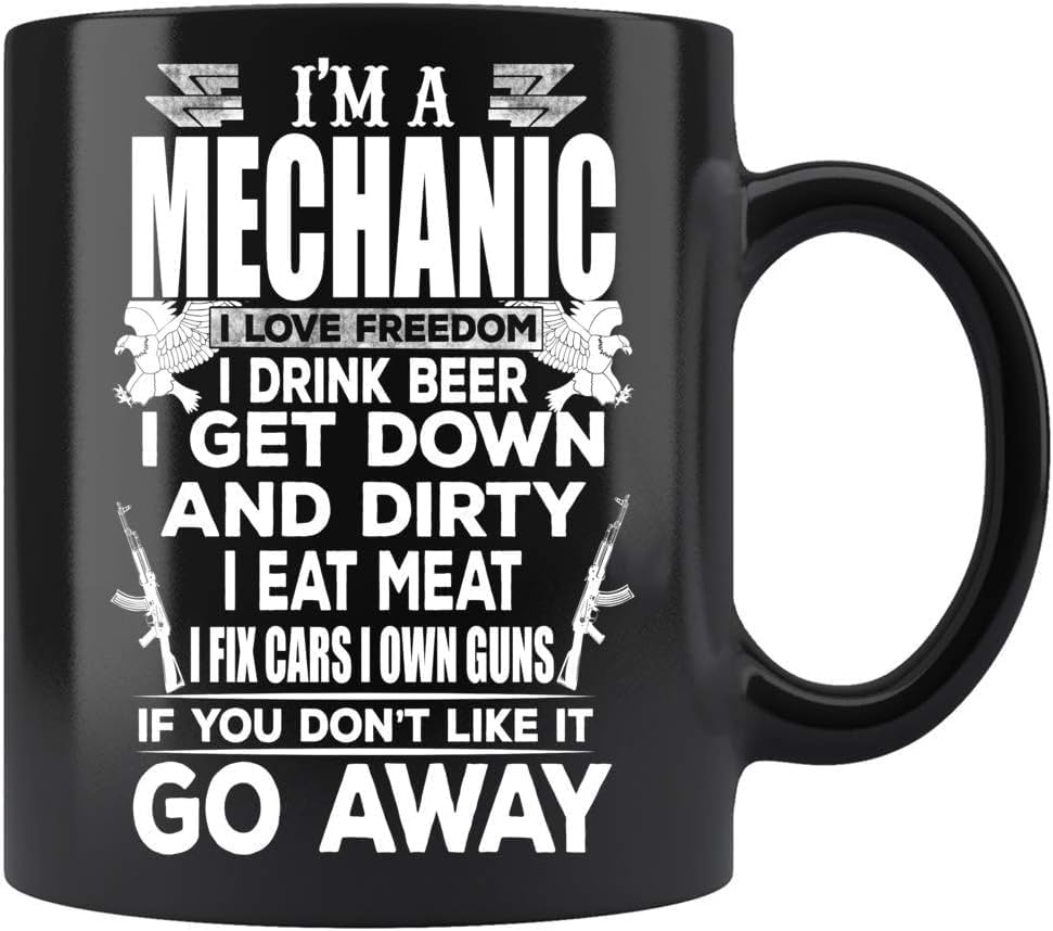 I'm a I Love Sayings Coffee Mug Funny Ceramic Black, 11 Oz 77774