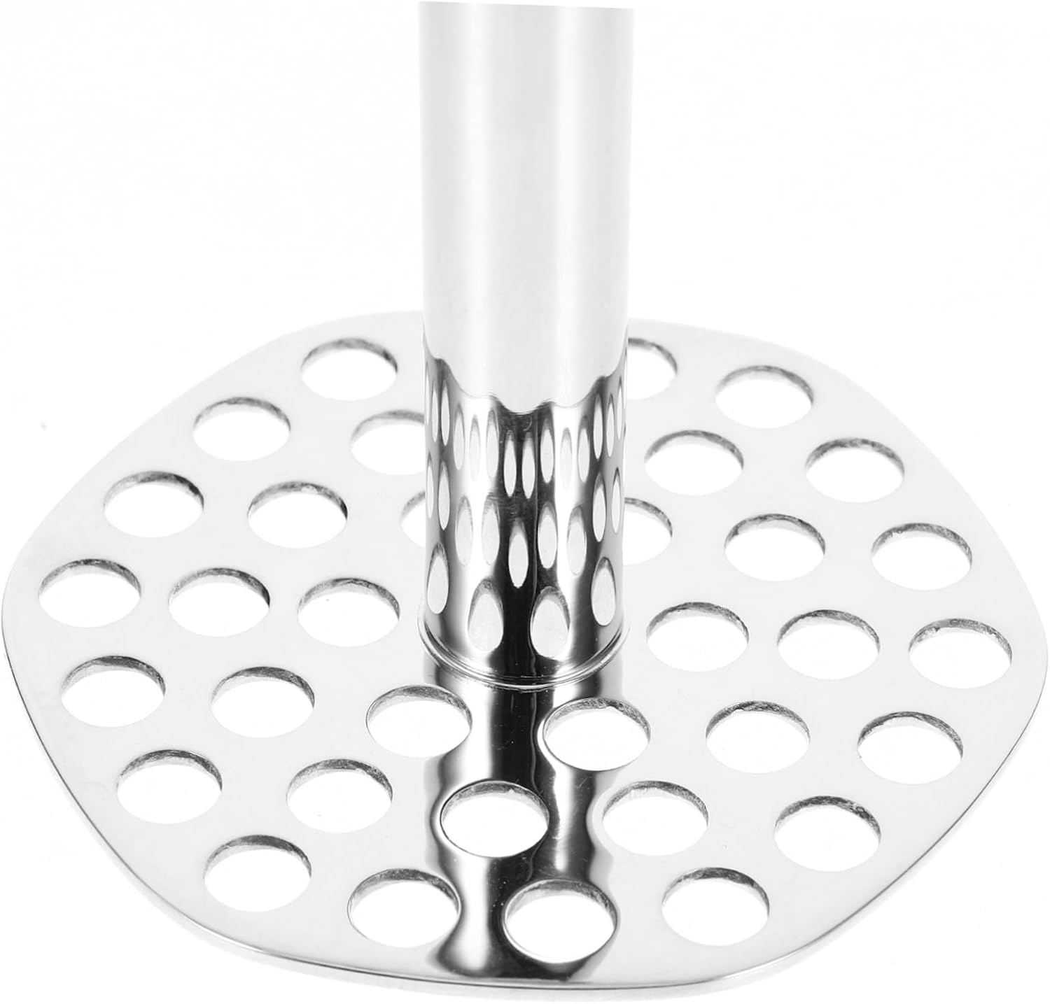 Cabilock Heavy-duty Stainless Steel Potato Masher Ergonomic Handle Versatile Tool for Mashing Potatoes Vegetables and Fruits Essential Kitchen Accessory for Home and
