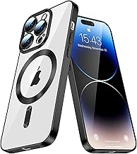 IMEIKONST Coque Magnétique pour Samsung Galaxy S20 Plus, Compatible avec MagSafe Etui Silicone TPU Transparente Ultra Mince Housse de Téléphone Antichoc Anti-Rayures pour Samsung S20 Plus. Black YIX