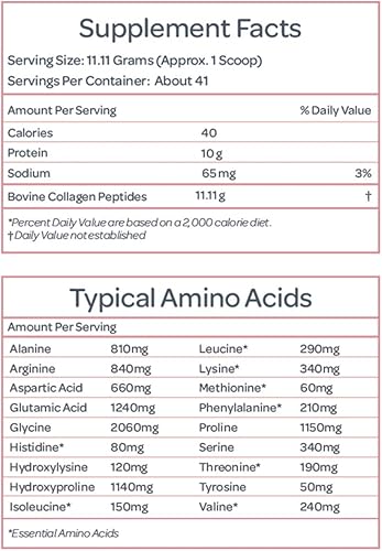 Miniatura 2 de Collagen For Her Polvo de péptidos de colágeno sin sabor, suplemento de proteína de colágeno hidrolizado para mujeres, vital para cabello, piel,