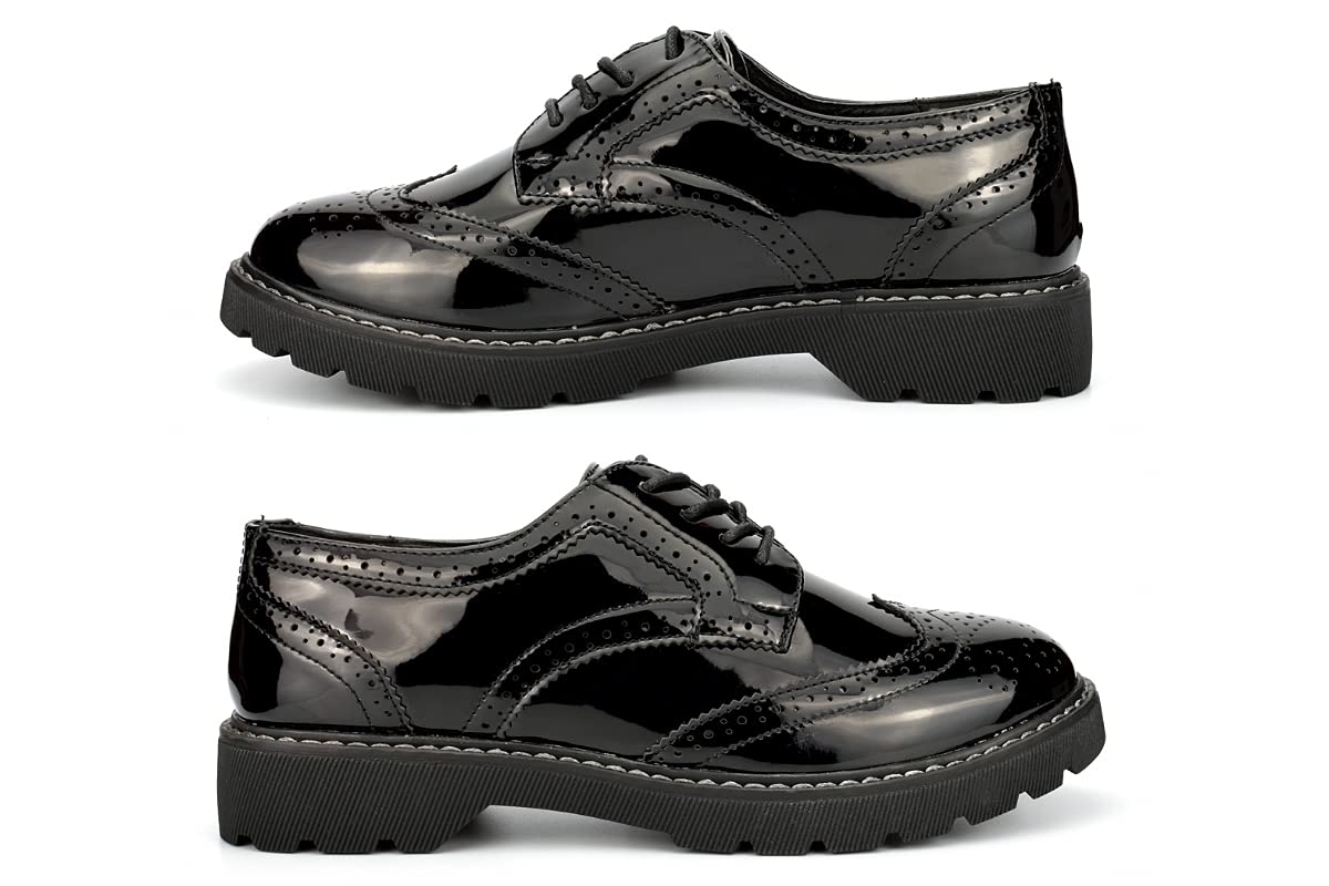 Girls Brogue School Shoes Girls School Shoes Womens Brogue Shoes Ladies  Brogue Shoes Womens Brogues Ladies Brogues Girls Brogues Womens Work Shoes