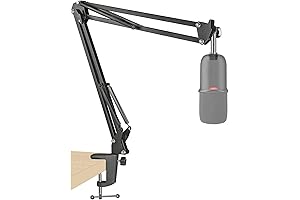 SUNMON SoloCast Microphone Boom Scissor Arm Stand