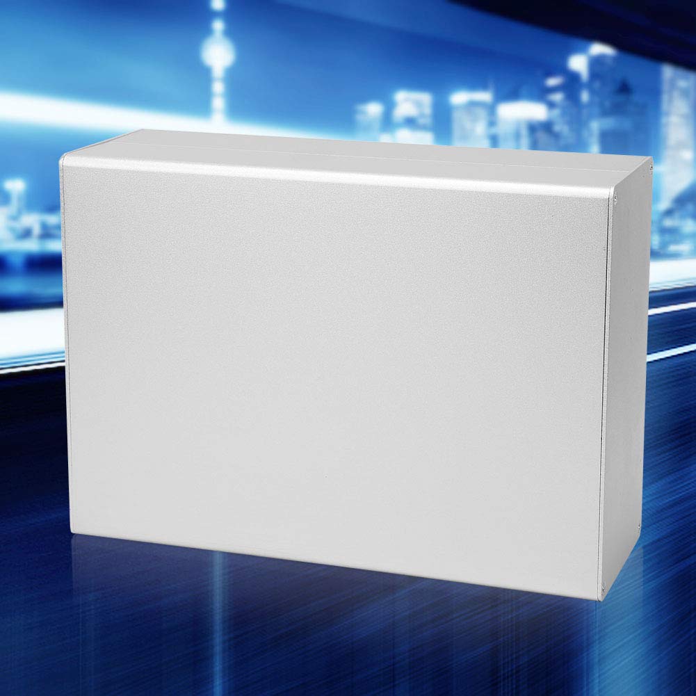 Custodia in Alluminio, Custodia Per Scatola Elettrica Scatola di Giunzione Elettrica Amplificatore Elettronico Scatola Per Strumenti Per Circuiti Stampati Custodia Per Progetto Elettronico 80x160x220m