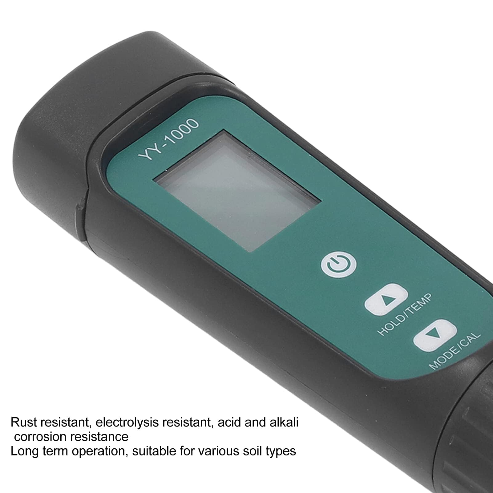 Probador Digital de Suelo 3 en 1 EC Medidor de Temperatura Y Humedad Medidor de PH del Suelo Higrómetro de Suelo Monitor de Humedad Medidor de Prueba de Suelo