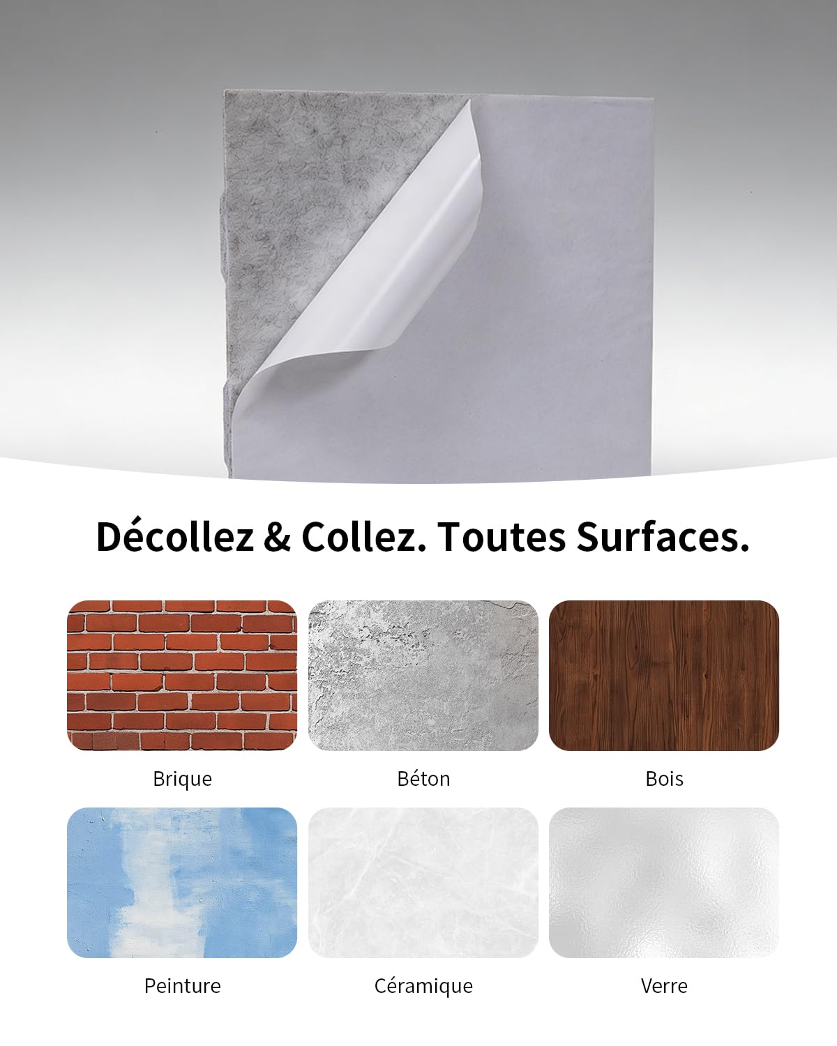 Panneaux Acoustiques Autocollants 24 Pièces 2,16㎡ Noir | Panneaux Acoustiques Muraux Traitement Acoustique et Décoration Mur pour Enregistrement Décoration Gaming Studio 30x30x0.9cm