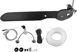 Leme De Canoa Kit De Leme De Canoa Leme De Canoa Ajustável Leme De Pesca De Canoa Leme De Controle De Canoa Para Caiaque No Mar Entusiastas Da Canoagem
