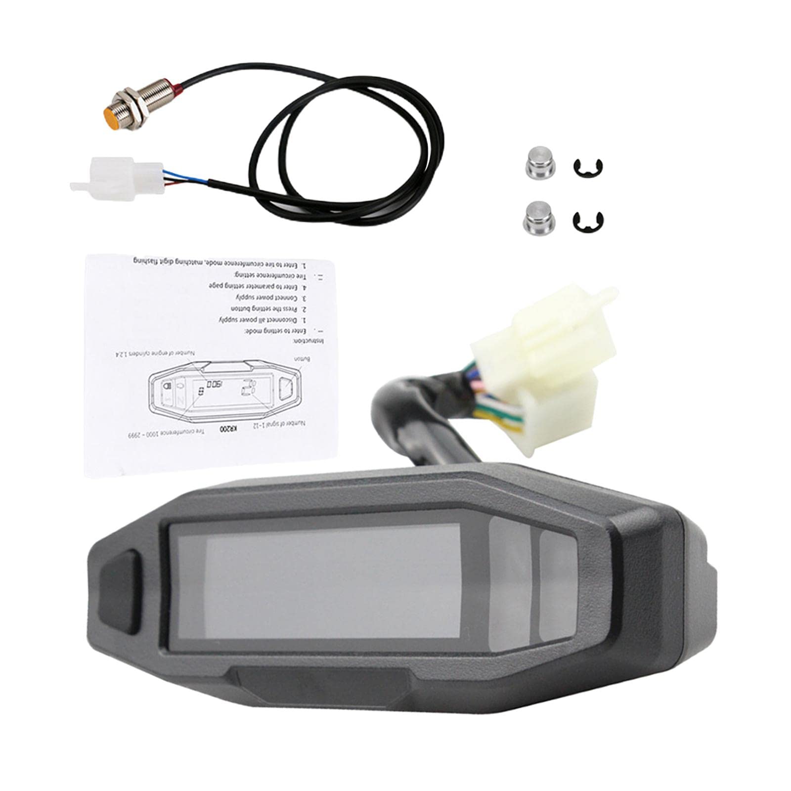 Universal Digital Speedometer Odometer for Motorcycle Sensor-image-13