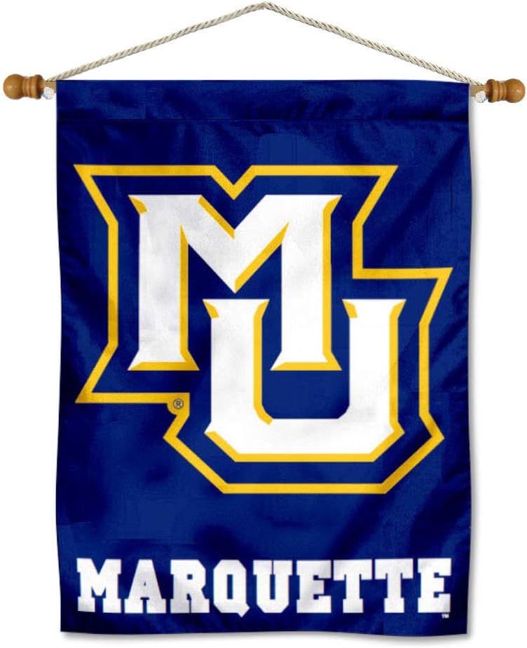 Marquette Golden Eagles Banner with Hanging Pole