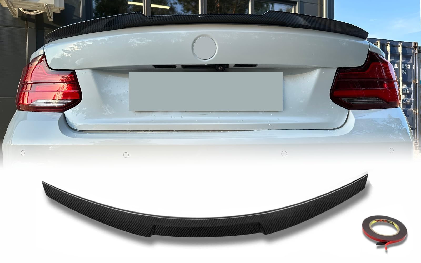 MpTuned Spoiler Posteriore Stile M4 Look Carbonio per F22/F23 2013-2021