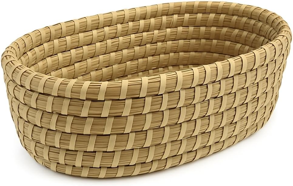 Bread Basket with Terracotta Warmer, Bread Basket for Serving, Sized 12.5" w x 8.5" d x 3.5" h