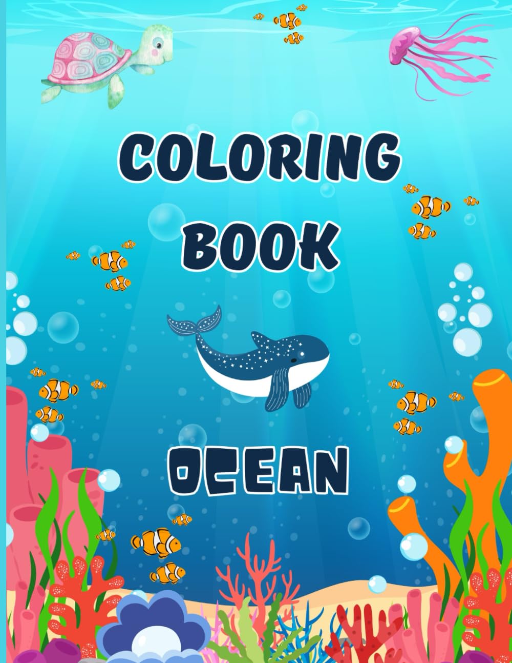 COLORING BOOK: OCEAN