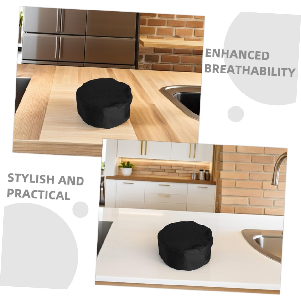 IMIKEYA 6piezas Gorros De Chef Unisex Ajustables De Malla Transpirable para Cocina Trabajo para Hombres y Mujeres Chefs Gorros De para Sushi