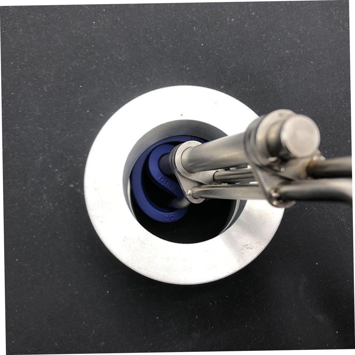 OSOLADY 1pc U-Ring Installation Piston Rod Sealing Tool Professional Seal Installation Tool Sealing Tie Rod Hydraulic Cylinder Twisting Rod Seal U-Cup Rod Shaft Hole Twisting Rod Iron