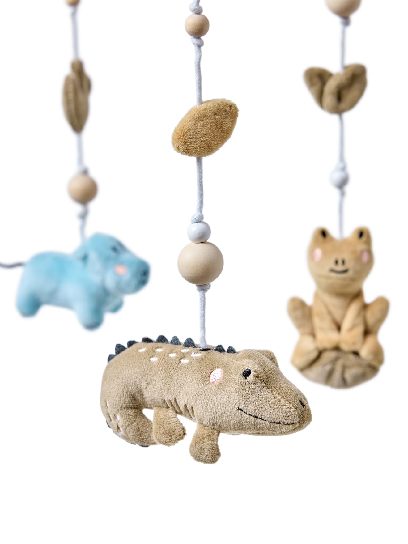 VERTBAUDET Mobile Musical Hippo Bébé Plastique vert TU