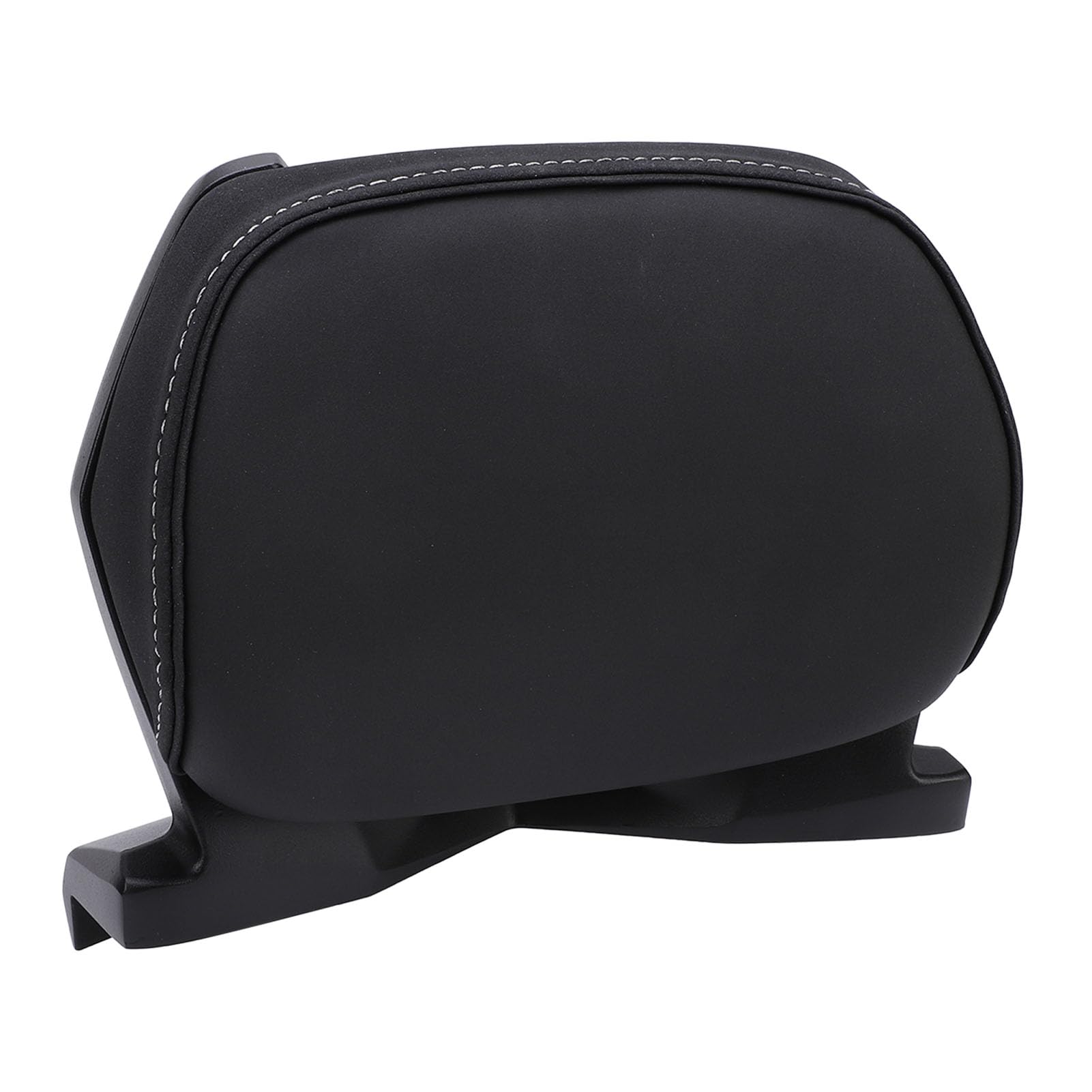 Dpofirs Almohadilla de Respaldo para Motocicleta, Elegante Ajuste Trasero de Cuero PU para Cojín de Asiento para Xmax 250 300 Tmax 530 560, Fácil Instalación