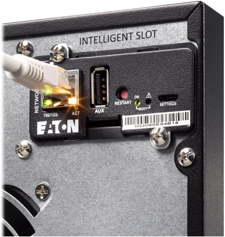UPS|Eaton|800 Watts|1000 VA|Online DoubleConvertion|Desktop/Pedestal|9E1000I