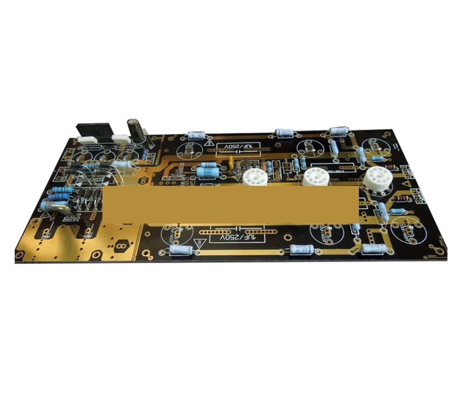 Udio Ear 834 MM RIAA Tube Amplifier Stereo Amp LP Turntable Pre-Amp DIY KIT(with Capacitanc)