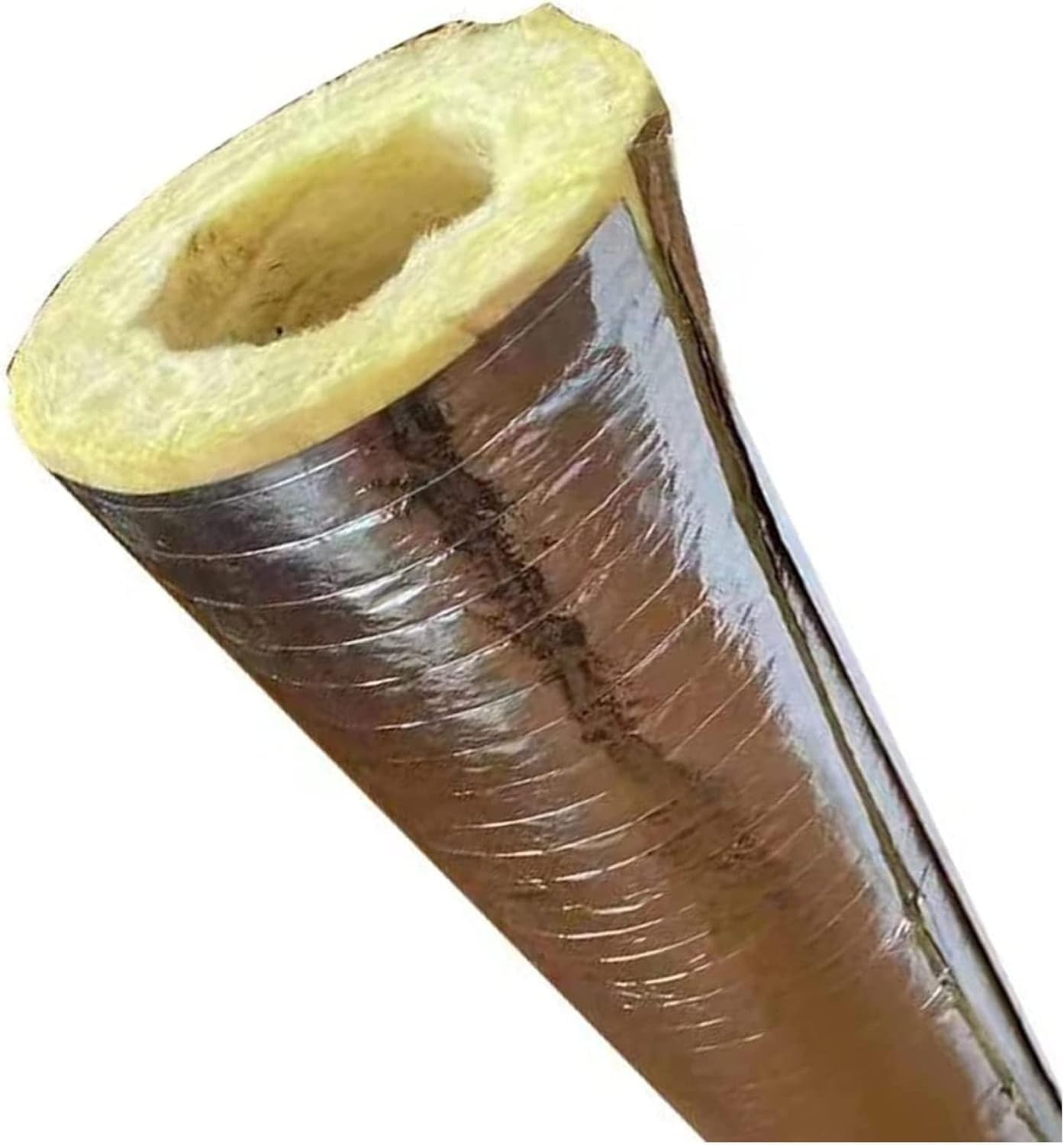 Jzh Samoprzylepna Izolacja Rur Typu Ope, Izolacja Termiczna Z Wełny Szklanej I Folii Aluminiowej, Izolacja Rur Bawełnianych, Ognioodporna I Trudnopalna, Bezpieczeństwo I Oc, 48mmx50mmx1m