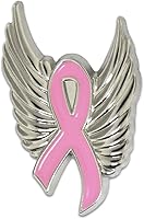Vista 1 de PinMart Pin de solapa esmaltado para concientización sobre el cáncer de mama