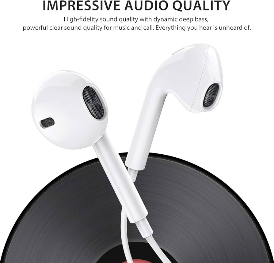 Amazon.com: Apple Earbuds, [MFi Certified] with Lightning