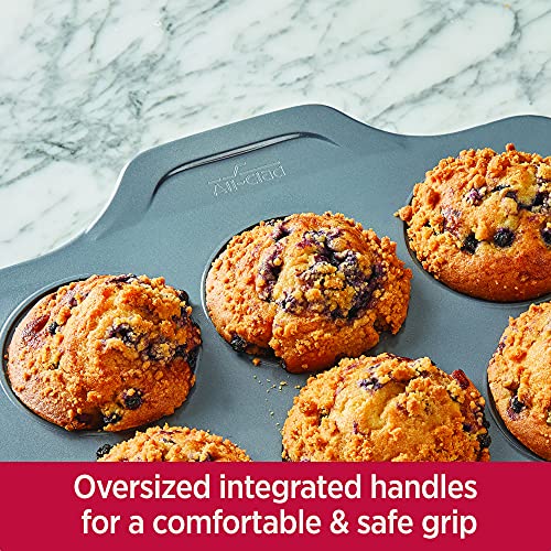 All-Clad Pro-Release Nonstick Bakeware Muffin Pan 12 Cup Oven Safe 450F Half Sheet, Cookie Sheet, Muffin Pan, Cooling & Baking Rack, Round Cake Pan, Loaf Pan, Baking Pan Grey by All-Clad - Image 9